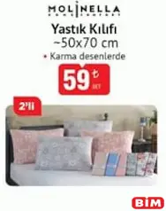 MOLİNELLA YASTIK KILIFI 50X70 CM 2'Lİ MOLİNELLA YASTIK KILIFI 50X70 CM 2'Lİ